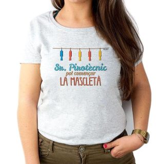 Camiseta Fallera Mujer Sr Pirotecnic Mi Pipo