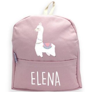 Mochila Personalizada Infantil Llama con Nombre Boann