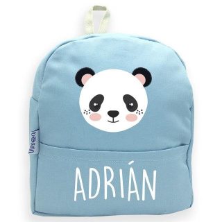Mochila Personalizada Infantil Oso Panda con Nombre Boann