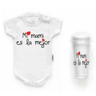 Body Personalizado Bebé Mi Mami la Mejor Boann