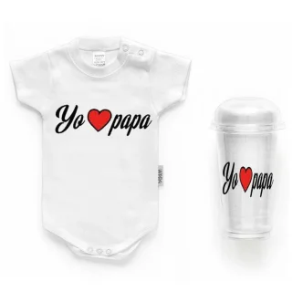 Body Personalizado Bebé Yo Love Papá Boann