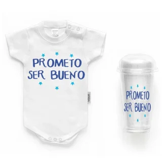 Body Personalizado Bebé Prometo ser Bueno Boann