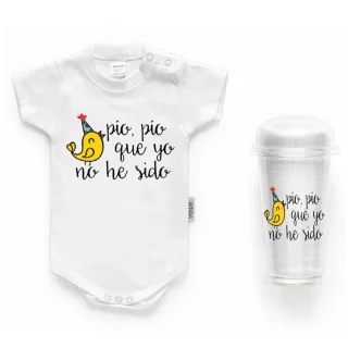 Body Personalizado Bebé Pio Pio Yo no he sido Boann