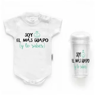 Body Personalizado Bebé Soy el más Guapo Boann
