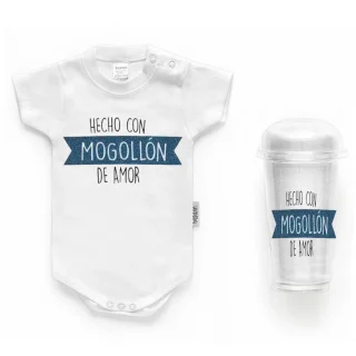 Body Personalizado Bebé Hecho con Mogollon de Amor Boann