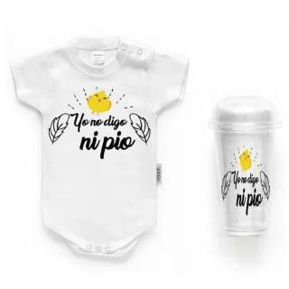 Body Personalizado Bebé Yo no digo ni Pio Boann