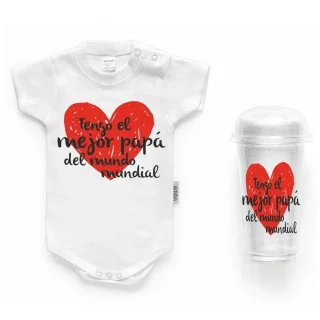 Body Personalizado Bebé Tengo el Mejor Papá Boann