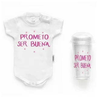 Body Personalizado Bebé Prometo Ser Buena Boann