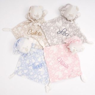 Doudou Personalizado Bebé Peluche Estampado Nanetes