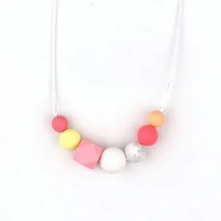 Collar de Lactancia Silicona Basic Spring Rosa Mi Pipo