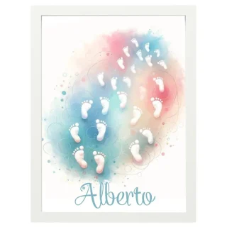 Cuadro Infantil Decorativo Piececitos