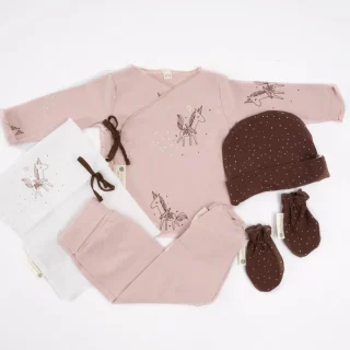 Primera Puesta Bebé Paritorio Unicorn Rosa Bimbi Casual