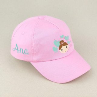 Gorra Junior Personalizada Hada Rosa Mi Pipo