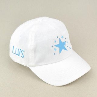 Gorra Junior Personalizada Estrella Azul Mi Pipo