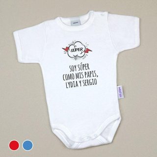 Body Bebé Soy Súper como Papis