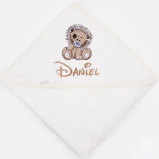 Capa de Baño Bebé Personalizada Leon Old Toy Nanetes