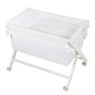 Minicuna Tijera Plegable Bimbi Class Toscana Blanco