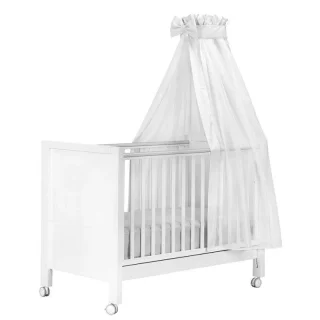 Dosel de cuna Universal Mosquitera Voile Blanco Cambrass