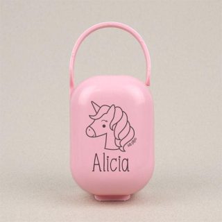 Caja Portachupetes Personalizada Mi Pipo Unicornio