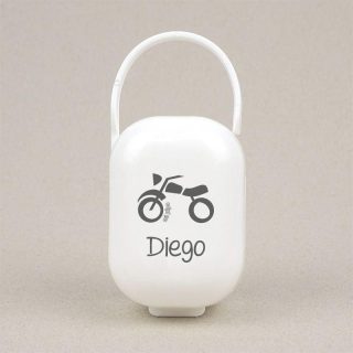 Caja Portachupetes Personalizada Mi Pipo Moto