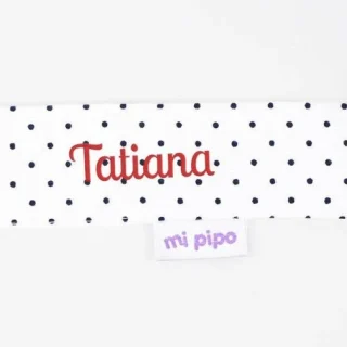 Chupetero Madera-Textil Corazon Rojo