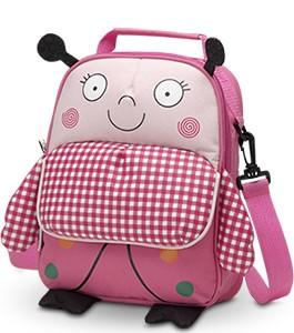 Mochila Caritas Mariquita Rosa Bimbi Pirulos