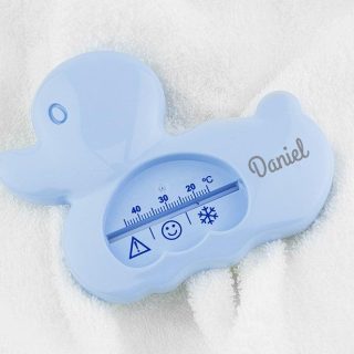 Termometro De Baño Personalizado Azul