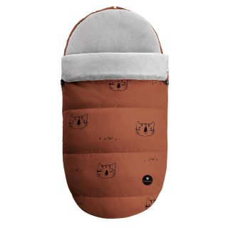 Saco Silla Universal Invierno Polar Gatos Teja Bimbi Pirulos