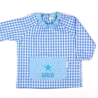 Babi Guardería Cuello sueter Personalizado Mi Pipo Estrellas