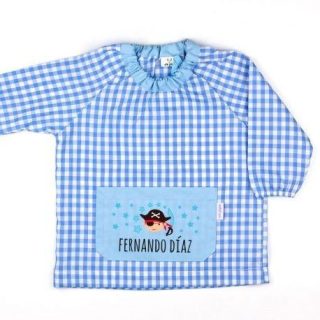 Babi Guardería Cuello sueter Personalizado Mi Pipo Pirata