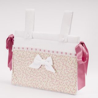 Bolso Talega Clásico Personalizado Florecitas Maquillaje Bebiti by Nanetes