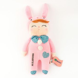 Muñeca Personalizada Metoo Conejita Rosa Mi Pipo