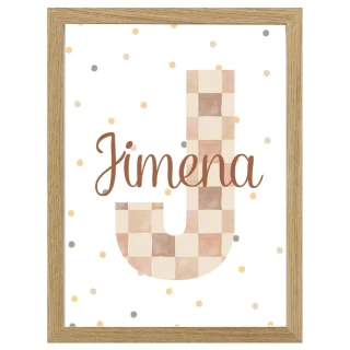 Cuadro Infantil Decorativo nombre cuadros