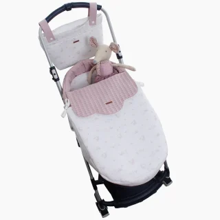 Colcha capazo reversible Telma Uzturre