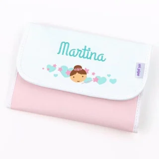 Portadocumentos Bebé Personalizado Mi Pipo Hada Polipiel