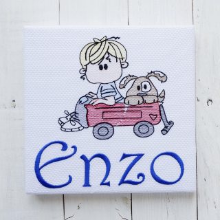 Cuadro Lienzo Personalizado Carrito