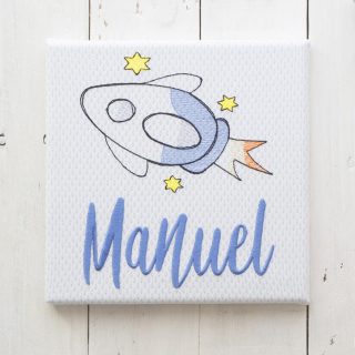 Cuadro Lienzo Personalizado Cohete