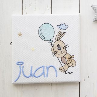 Cuadro Lienzo Personalizado Conejito