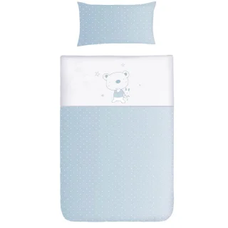 Funda Nordica osito star azul bimbi dreams