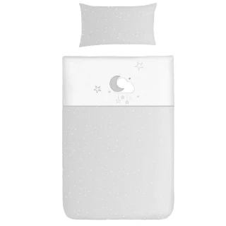 Funda Nordica nube gris bimbi dreams