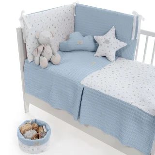 Colcha+ Protector cuna Benjamin Uzturre