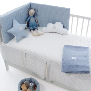 Colcha+ Protector cuna Mencia Uzturre