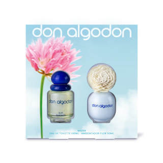 Set EDT 100ML + Flor 50ML Don Algodón Mujer