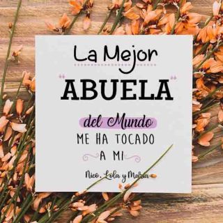 Azulejo «La Mejor Abuela»