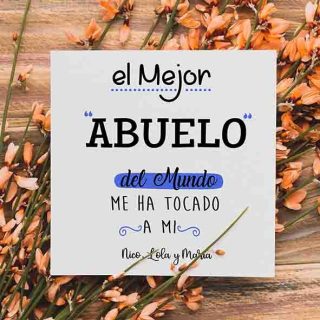 Azulejo «El Mejor Abuelo»