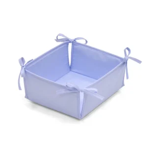 Cesta Canastilla Liso celeste
