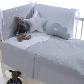 Colcha+ Protector cuna Cuco Uzturre