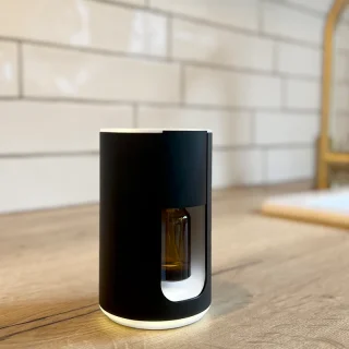 Difusor por Nebulización "AURA"  (sin agua) Frasco aceites