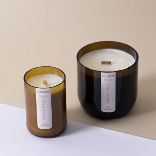 Dark Amber · 125 | 260g · Vela Artesanal de Cera de Soja