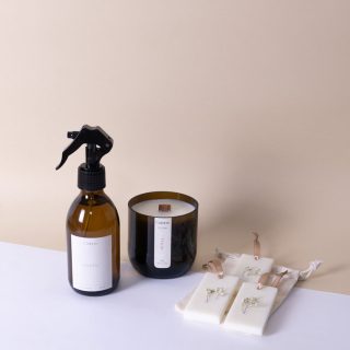 Pack Poetic | Ambientador + Vela + Ambientador de Armario | Dos tamaños